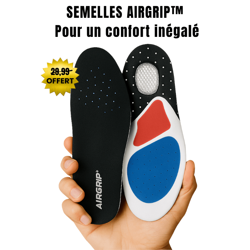 AIRGRIP™ - Semelles Orthopédique - Airgrip